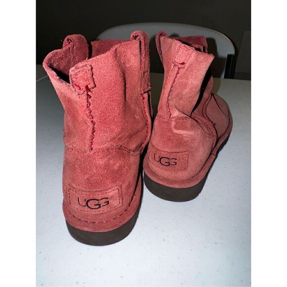 UGG Classic Unlined Mini Red Clay Boots Size 6 - Picture 2 of 6